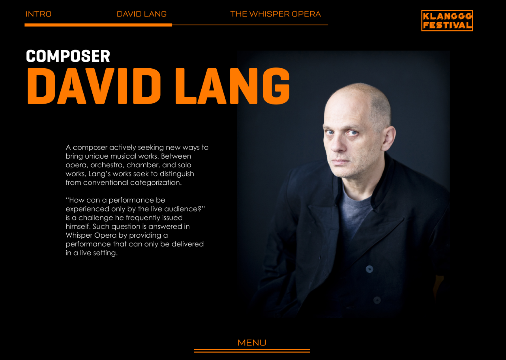 David Lang Bio