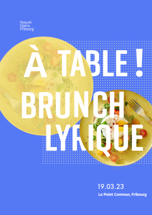 NOF poster promoting the brunch event